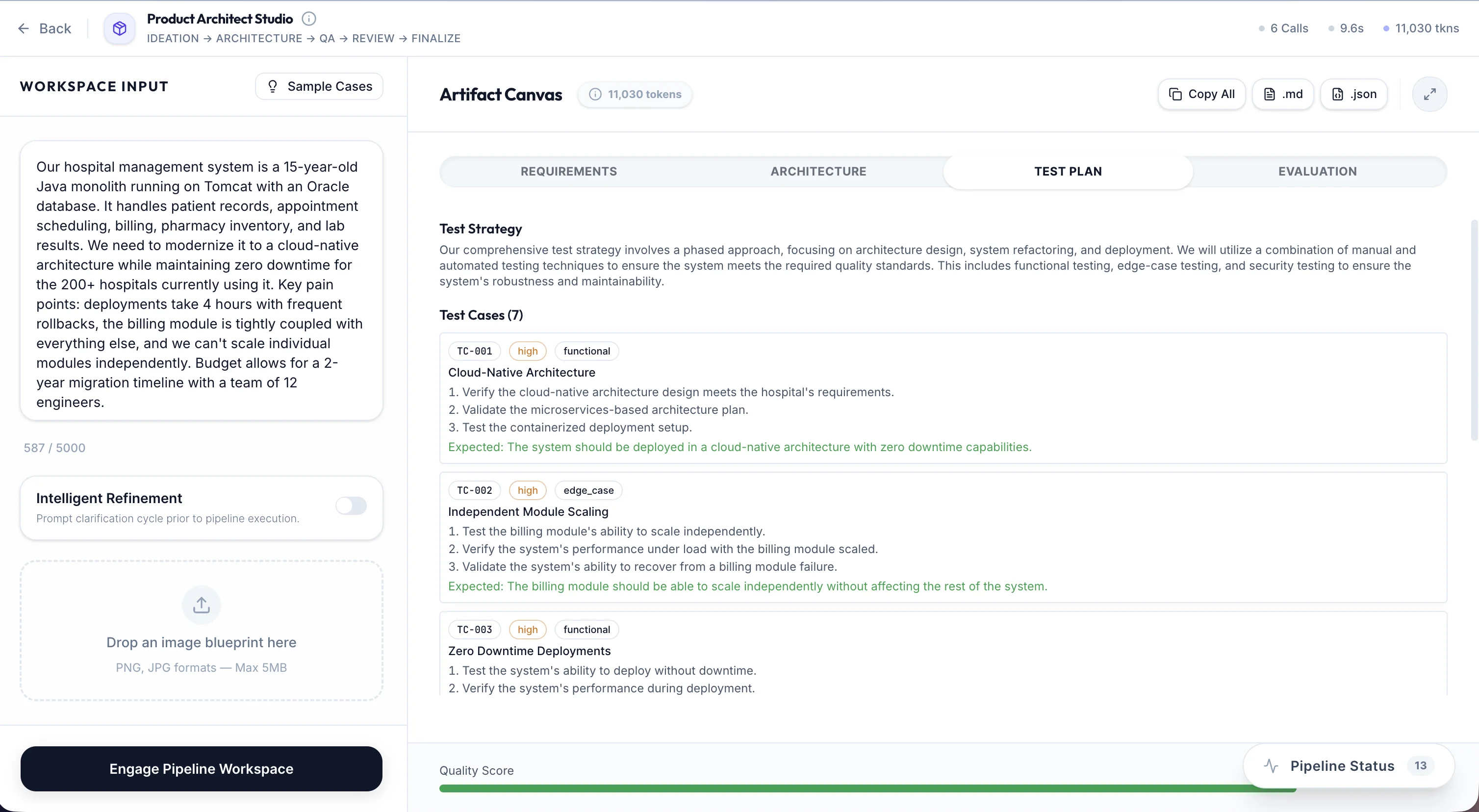 Artifexa: AI Agent Orchestration screenshot 7